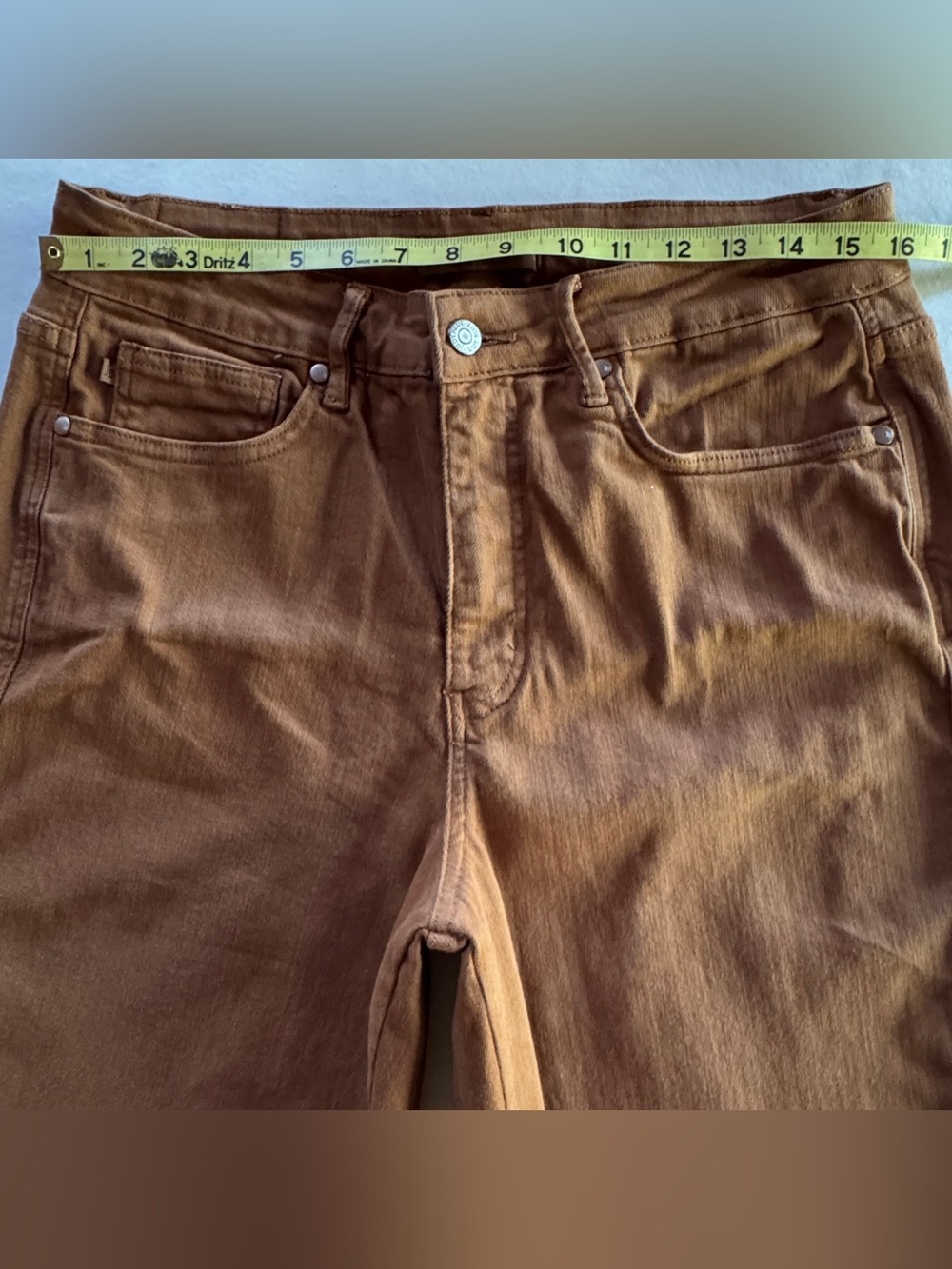 Judy Blue Wide-Leg Cropped Garment Dyed Control Top JB88805 Jeans (14W) - Picture 7 of 15